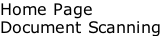 Home Page Document Scanning